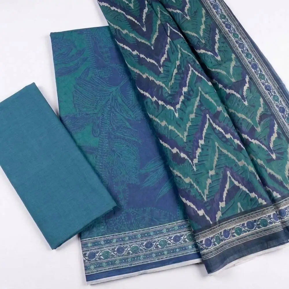 Bin Saeed 3 Piece Unstitched Lawn Suit with Lawn Dupatta Design 13