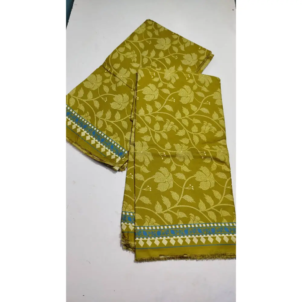 Premium Branded 2 Piece Unstitched Printed Lawn Suit (Shirt & Plain Trouser) Design 4