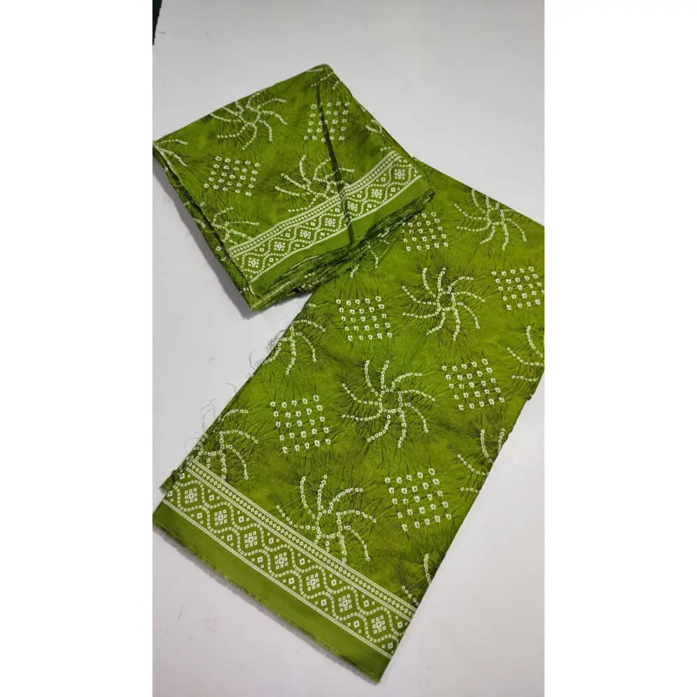 Premium Branded 2 Piece Unstitched Printed Lawn Suit (Shirt & Plain Trouser) Design 8